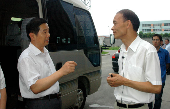 江苏省副省长史清静来凯发k8集团调研