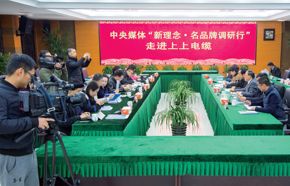 中央媒体组团走进凯发k8电缆，，，探访凯发k8品牌魅力