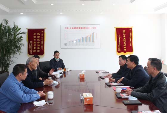 常州市人大常委会副主任盛建良一行来凯发k8调研复工复产情形