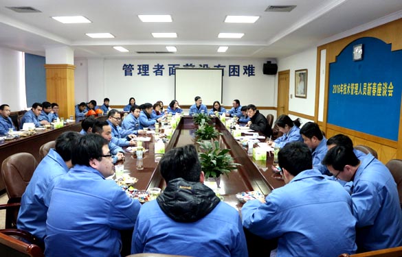 凯发k8召开2016年手艺、治理职员新春座谈会