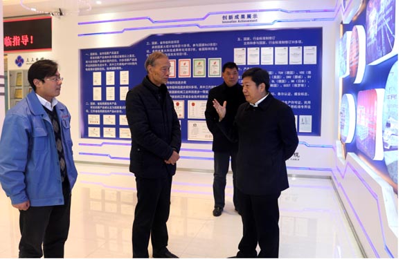 国家质检总局质量治理司司长黄国梁一行来凯发k8电缆调研