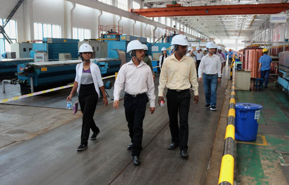 东友邦家标准化官员来凯发k8电缆旅行考察