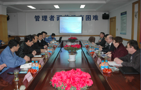 俄罗斯核动力康采恩股份公司向导一行来凯发k8旅行会见