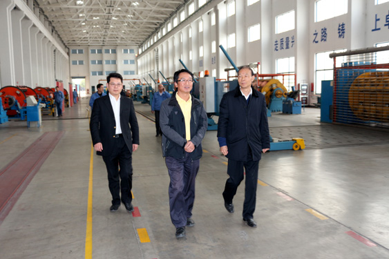 南方电网公司物资部副主任江浴熬一行来凯发k8集团考察