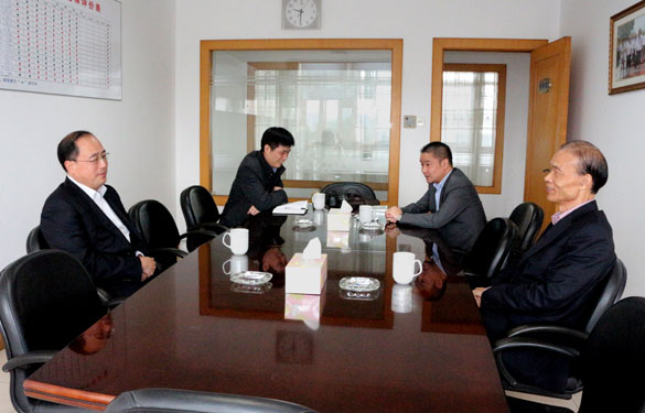 溧阳市公安局局长刘新农来凯发k8集团走访