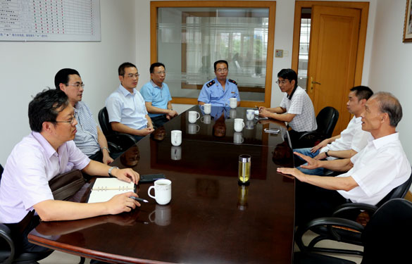 常州市工商局局长陈国庆一行来凯发k8集团调研