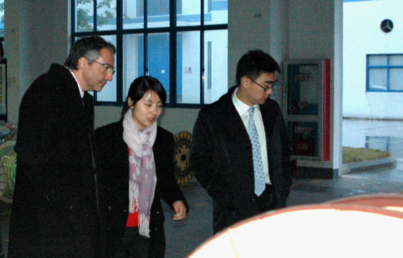 以色列驻沪总领事艾雅克一行来凯发k8集团旅行考察