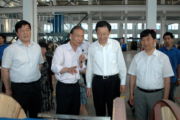 江苏省省长李学勇来凯发k8视察