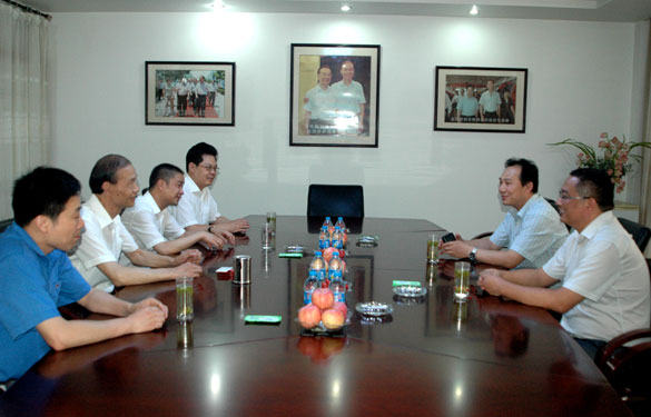 溧阳市供电公司徐总一行来凯发k8集团调研