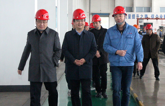 2020年12月8日，，，，，，，广德市市委常委、常务副市长邱铁军一行来凯发k8电缆考察