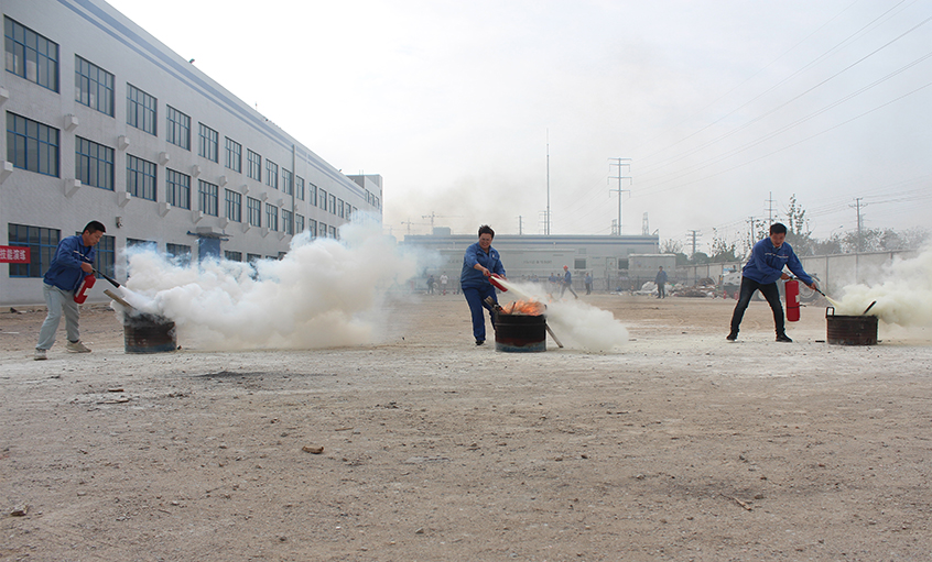 其疾如风——凯发k8电缆开展2022年度消防演练活动